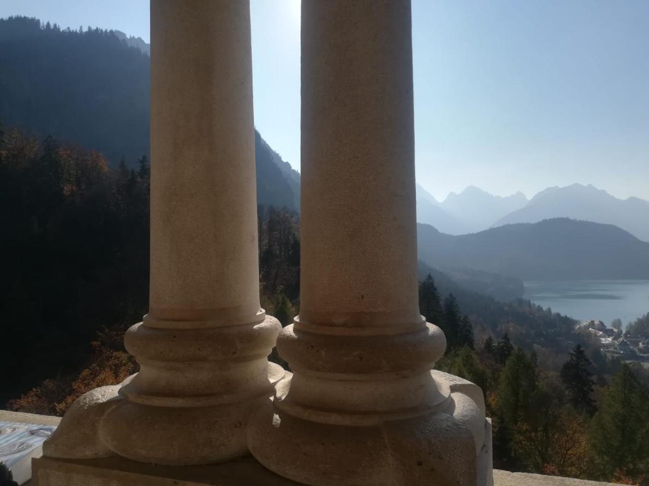 House La Neuschwanstein Blick - Budget City Hotel Fussen Ngoại thất bức ảnh