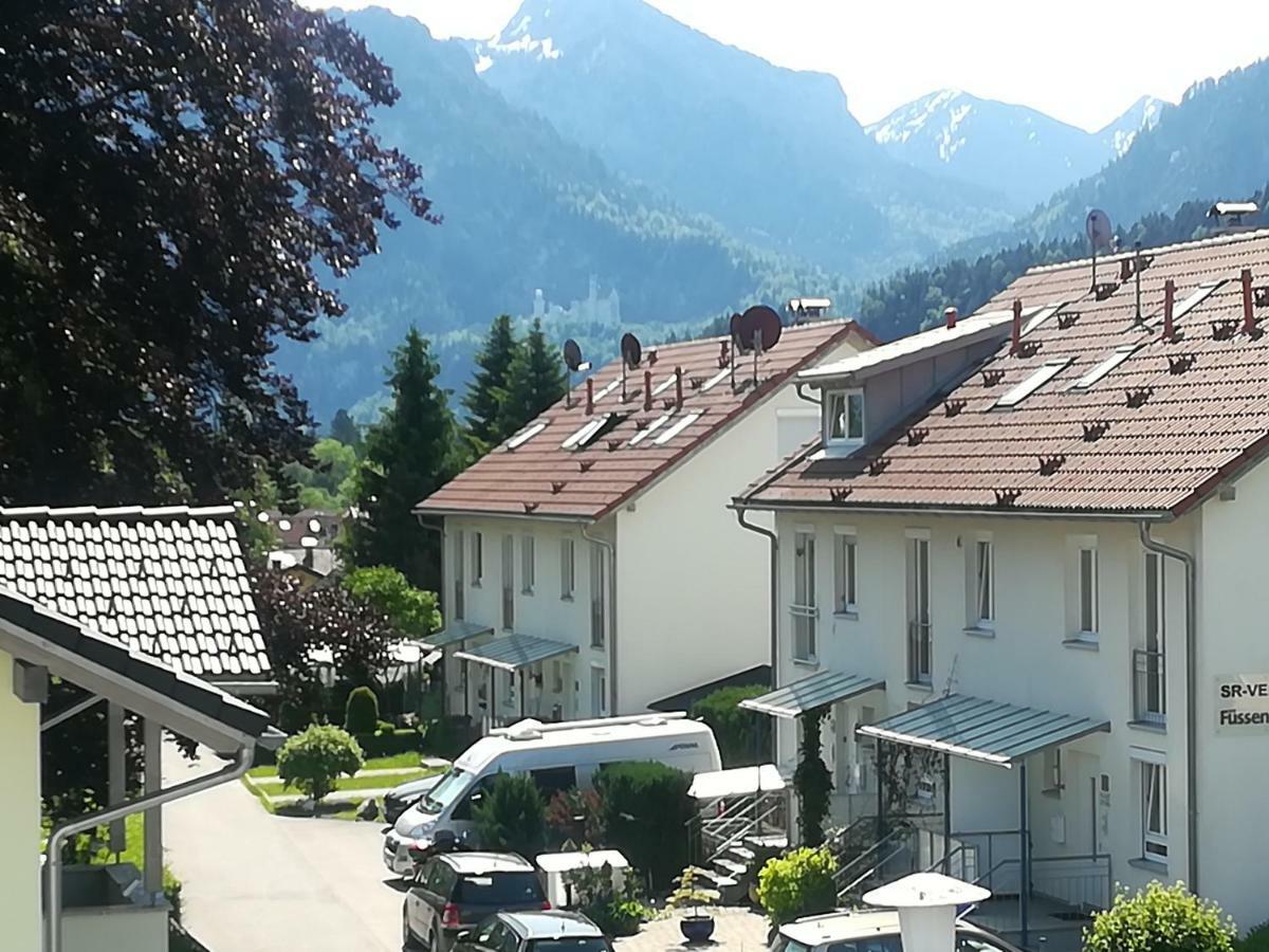 House La Neuschwanstein Blick - Budget City Hotel Fussen Ngoại thất bức ảnh